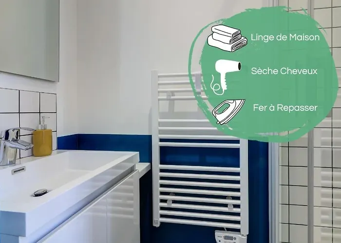 L'escapade - Classe 3 Etoiles - Hypercentre - Spacieux - Rent Immo Apartment Dijon